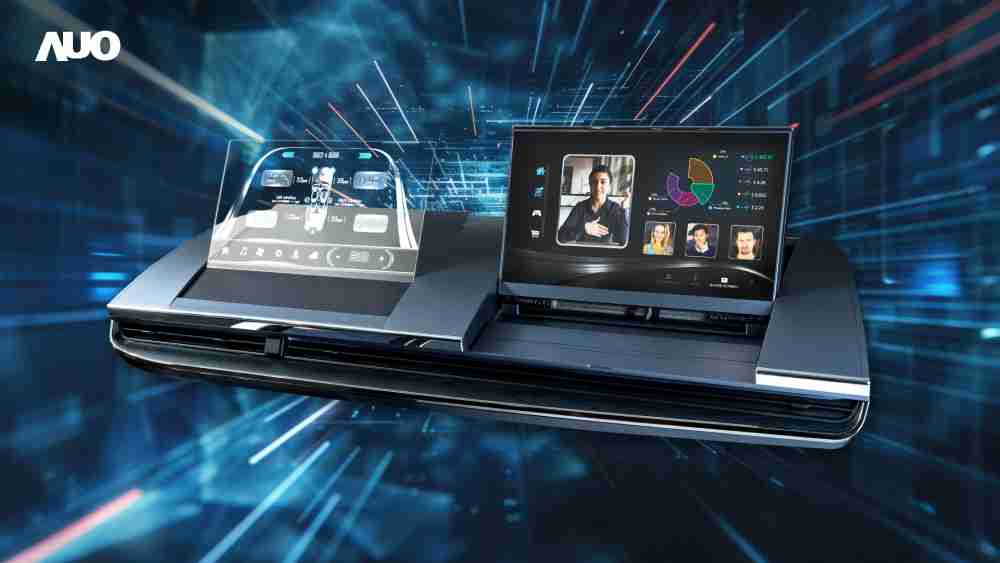 至成国际Micro LED Display HMI解决方案打造透明Micro LED前座仪表，，，，呈现信息并保留驾驶视野开阔；亦为副驾驶座乘客打造收放自如的Micro LED屏幕，，，在不影响显示质量的前提于显示区内建镜头，，让用户能与视讯对象直接眼神接触，，提供绝佳的双向沟通体验